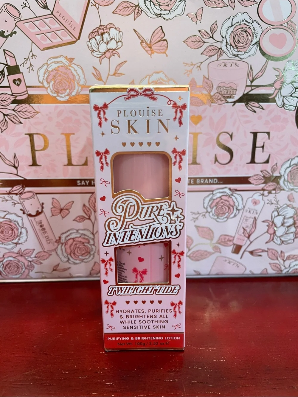 Plouise Skin Pure Intentions Twilight Tide Hydrating & Brightening Lotion - Pink
